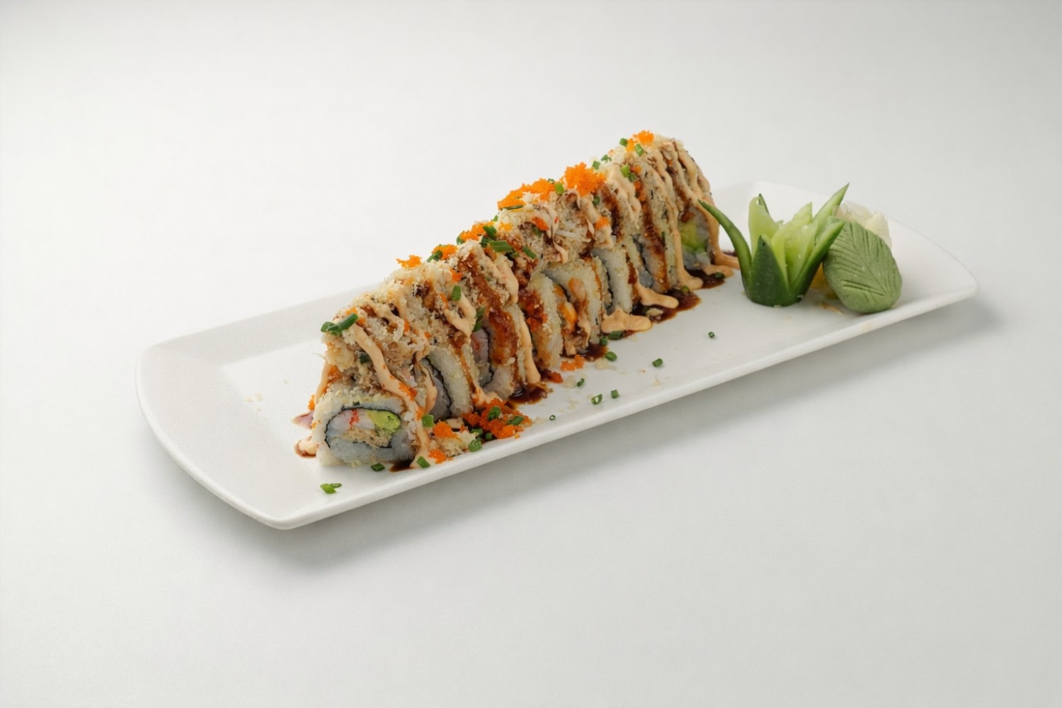 Ролл с крабом