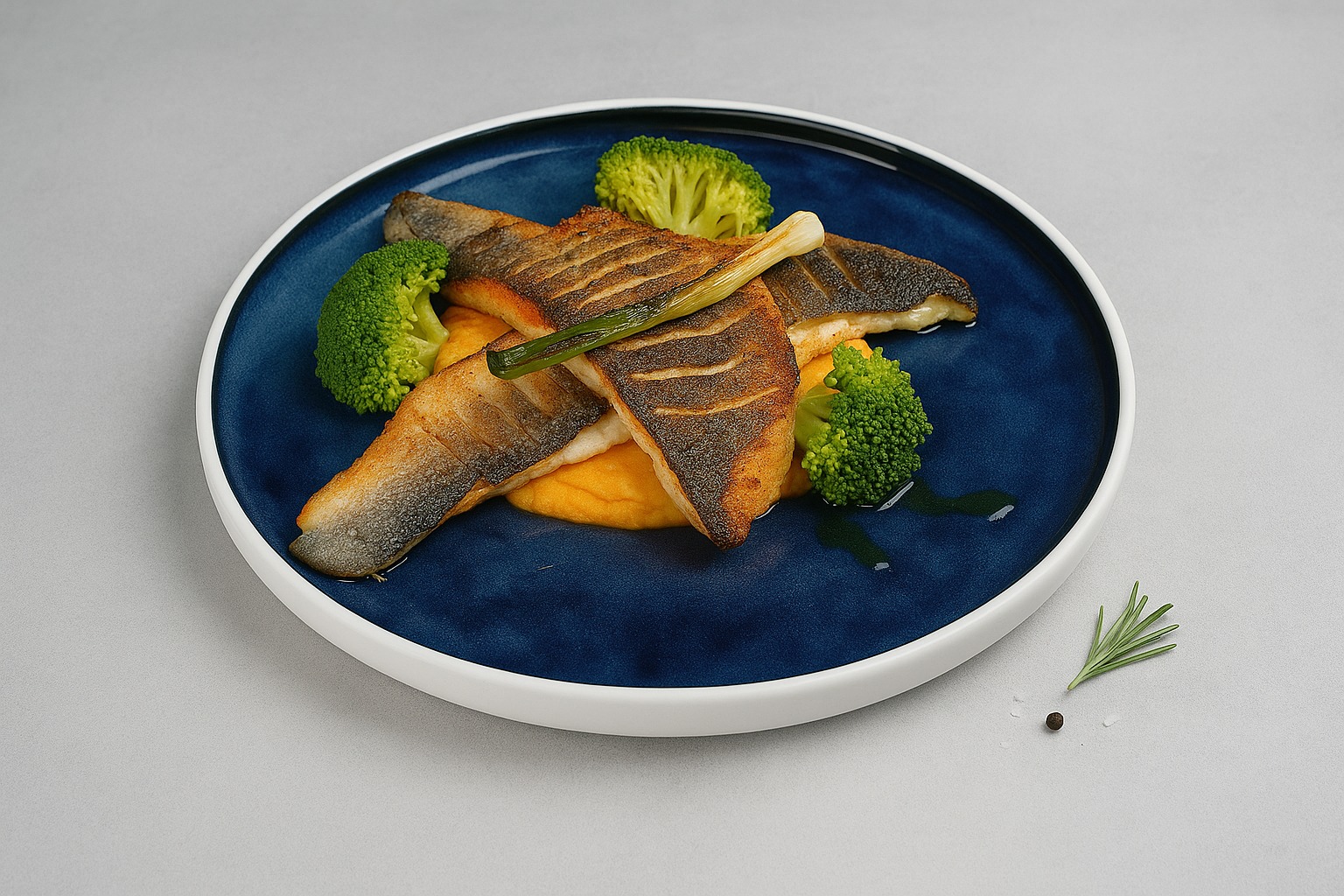 Sauteed Sea Bass Fillets