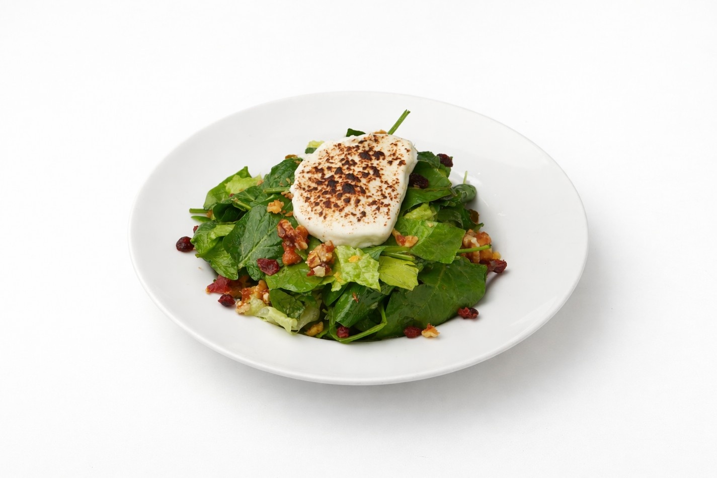 Салат с молодым шпинатом